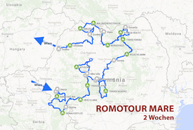 Rumänien Motorradtouren Motorradreisen 2025